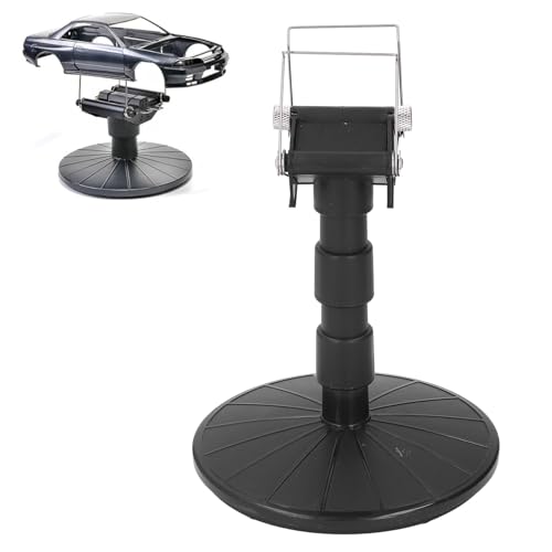 Spray Work Painting Turn Table Stand, Adjustable Height & Stable Rotating Rack 360° Rotating Paint Stand for Spraying Painting Model