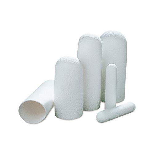 Whatman 2800-308 Premium Cellulose Extraction Thimble Single Thickness, 80mm Length x 30mm Width (Pack of 25) - size: 80mm Length x 30mm Width