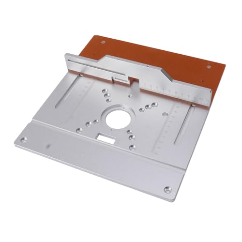 Router Table Insert Plate, 8mm Aluminum for Trim Router
