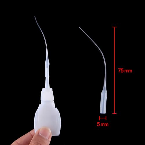 ALPENKOK 100 Pcs RC Tire Glue Tips, 75 mm x 5 mm, CA Glue Applicator