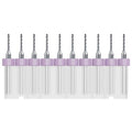 10 Pcs PCB Drill Bits Set, 1/8" Shank 1.2mm - size: 1.2mm