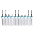 10PCS 0.7mm Tungsten Carbide Shank Micro Drill Bits for PCB - size: 0.7mm (CED)