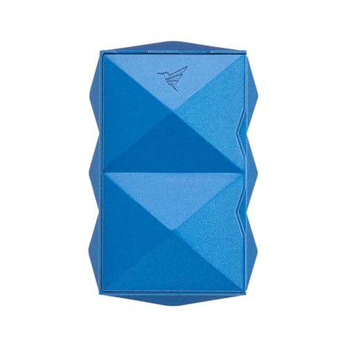 Colibri Quasar SV-Cut Cigar Cutter – Stainless Steel Spring-Loaded V Cutter, Deep Precision Cut up to 60+ Ring Gauge, Ergonomic Design, Premium Cigar Accessory (Blue) - color: Blue