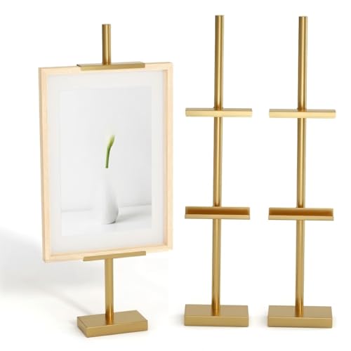 Adjustable Tabletop Easel Stand, 29" H Gold 2 Pack - color: Gold 2Pack