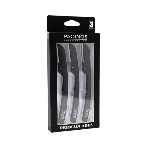 Pacinos Derma Blades for Men Precision Straight Razor Beard Care - style: Single