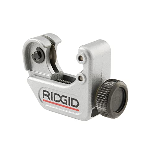 RIDGID 29963 Model 35S 1/4" to 1-3/8" Stainless Steel Tubing Cutter with X-CEL Knob, Silver