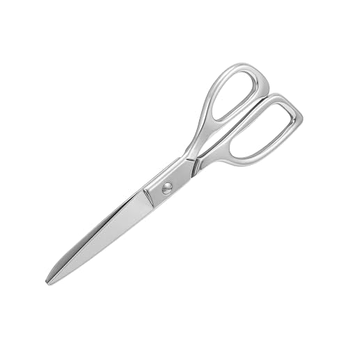 LIVINGO Tailor Fabric Sewing Scissors - 8" Professional Forged Stainless Steel Heavy Duty Metal Shears All Purpose, Crafting Ultra Sharp Scissors for Dressmaking Upholstery Cloth Leather and Felt - size: 8 Inch
