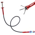 24-Inch Flexible Magnetic Pickup Tool, 4LB Retractable 4-Claw Grabber - size: Claw Grabber