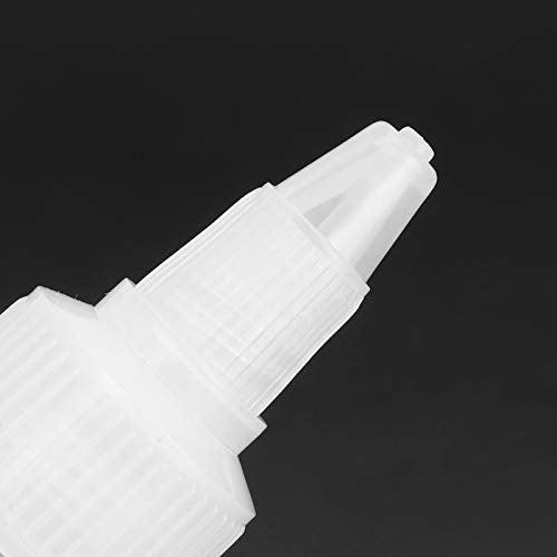 Ranvo Plastic Jar Bottles, 30ml Empty Airbrush Bottles with Scale for Adding Pigment