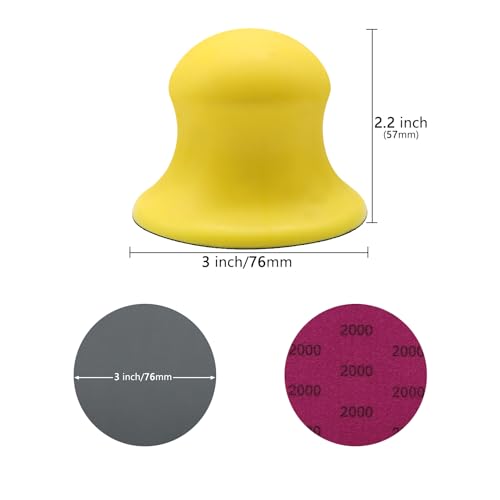 VIBRATITE 40PCS 3 Inch Wet Dry Sanding Discs, 80-7000 Grit - size: 3 Inch