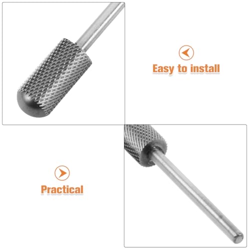 Tungsten Nail Drill Bit Cylindrical Round Head Dual Direction