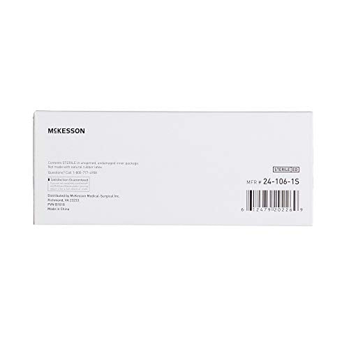 McKesson Cotton Tipped Applicator, Long Sterile Medical Swabs, 6 in, 100 ct - size: 6 Inch (Pack of 1)