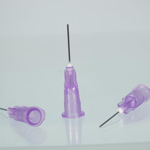 100pcs 24G Blunt Tip Glue Dispensing Nozzles, 0.5 inch - size: 24G 100pcs