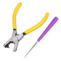 Belt Hole Puncher 2 Pcs 2.0mm Leather Punch Tool for Shoes Strap DIY