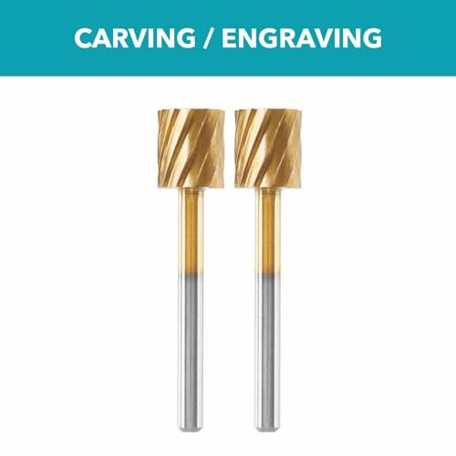 Dremel Max Life 115HP 5/16" (7.9mm) High Performance Rotary Carving Bit, 2-Pack - size: 5/16"