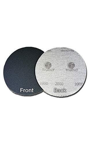 CTD TruCut Sanding Pads for Bowling Ball Resurfacing (2000 grit 5 inch) - size: 5 inch, style: 2000 Grit
