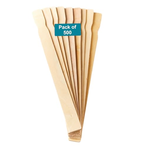 14" Wooden Paint Paddles - Mixing Sticks -Epoxy Stirrers- Pack of 500ct - size: 14"-Pack of 500ct