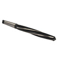 Drill America 1-7/16" High Speed Steel 4MT Spiral Flute Bridge Reamer, DWR Series - size: 1-7/16"