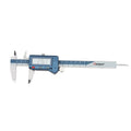 Dasqua 6" Digital Caliper Stainless Steel - IP54 Rated with Large Screen, in/mm/Fraction Conversion. High Precision ±0.001" Accuracy, Includes Protective Case - size: 0-6"