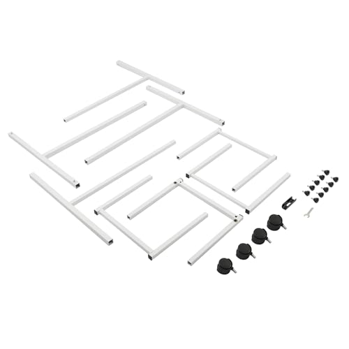 Mobile Blueprint Holder Rack Stand for for 30"/36"/42" Clamps - size: White
