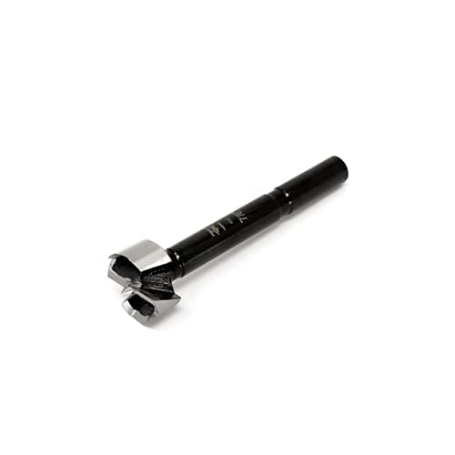 Forstner Drill Bit - Black Shark Forged Steel for Woodworking Size: 7/8 in - size: 7/8 in