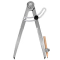 6 inch Alloy Professional Woodworking Pencil Compass Scribe Tool with Lock - size: 1 Count (Pack of 1)