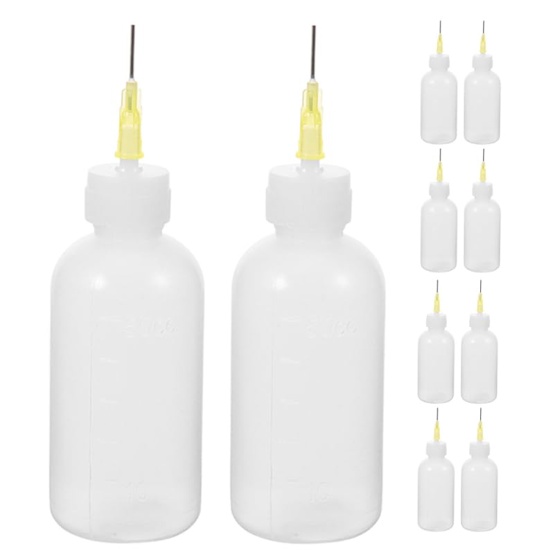 DOITOOL Pottery Glaze Squeeze Bottle Fine Tip Squeeze Bottle with Nozzle Precision Applicator for Ceramic Pottery Tools Mud Painting Detail Work 3.74 in