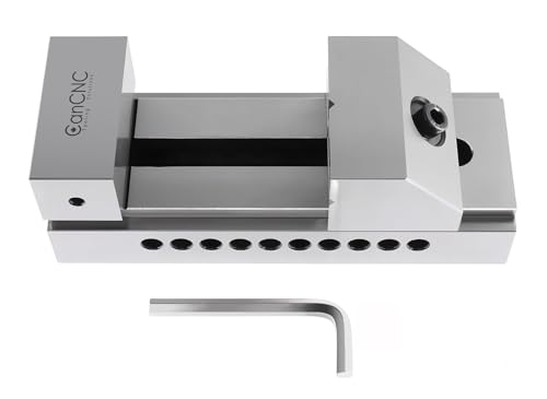 Accusize Industrial Tools 235mm Long 88mm Wide Precision Screwless Toolmakers Vise, Parallelism 0.003 mm/100 mm, Squareness 0.005 mm/100 mm, 0536-VB35 - size: Width: 88mm