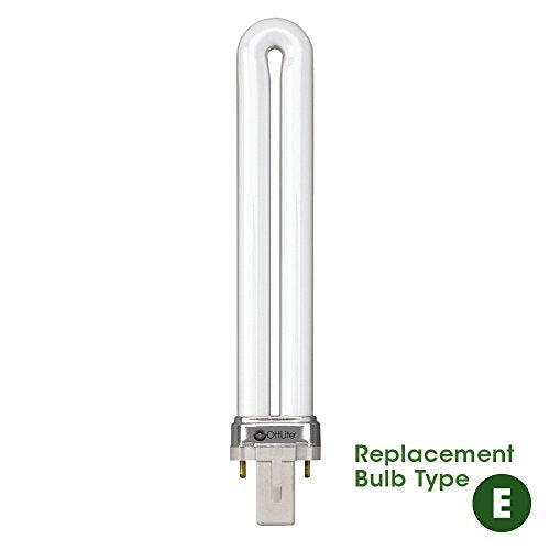 OttLite 13-Watt Classic CFL Magnifier Task Lamp, White - color: White