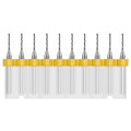 10 Pcs PCB Drill Bits Set, 1/8" Shank 1mm - size: 1.0mm