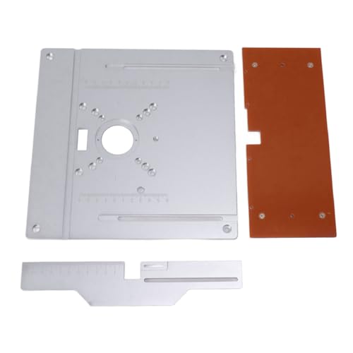 Router Table Insert Plate, 8mm Aluminum for Trim Router