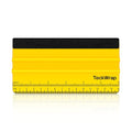 TECKWRAP Felt Squeegee Scraper Tool for Vinyl, Yellow, 6"x2.9" - color: 1pcs Yellow