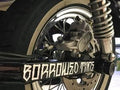 STICKY DUDE | Borrowed Time - Swing Arm Sticker Decal for HD FLSB M8 Dyna Clubstyle Europe USA (Reflective) - style: Reflective