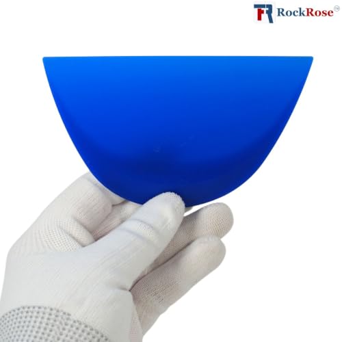 Blue Half Moon Smart Card Car Tinting Squeegee for Car Vinyl Wrapping (5) - color: Baby Blue, size: 5