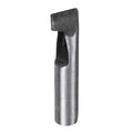 HARFINGTON Leather Oval Hole Punch 25x3mm Belt Hole Puncher Oblong Hollow Punching Cutting Tool for Leather Crafting, Watch Band, Strap, Cloth, Gaskets - size: 25mm x 3mm