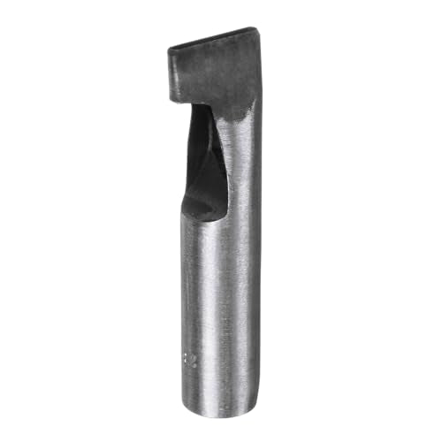 HARFINGTON Leather Oval Hole Punch 25x3mm Belt Hole Puncher Oblong Hollow Punching Cutting Tool for Leather Crafting, Watch Band, Strap, Cloth, Gaskets - size: 25mm x 3mm