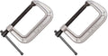 Wilton C-Clamp, 2-1/2" Opening, 1-7/16" Throat, 850 Lbs. Clamping Force (Model 1422C) (Pack of 2) - size: 2-1/2 in. x 1-7/16 in., style: Pack Of 2