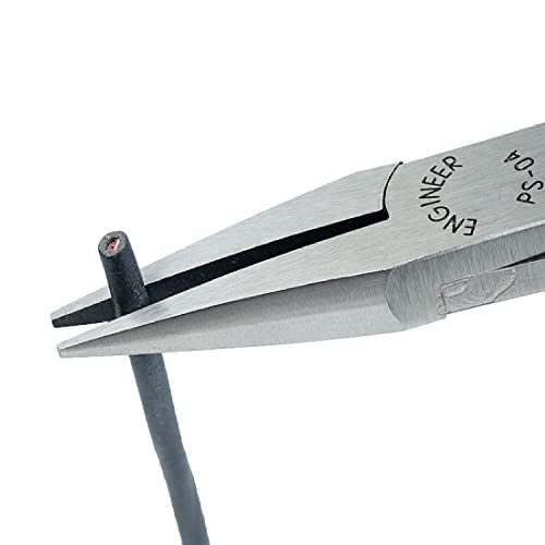 ENGINEER PS-04 Precision Flat Nose Pliers 132mm, ESD Safe, Made in Japan - style: Lead Pliers