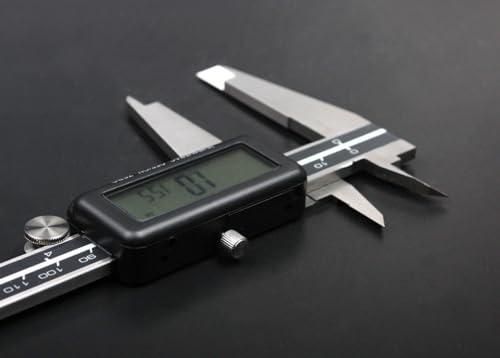Accusize Digital Caliper, 12 in/300 mm, Full Screen LCD - color: Gray LCD, size: 12" / 0-300mm