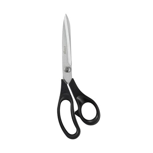 LIVINGO 9.5" Fabric Shears Bent Sewing Scissors Heavy Duty - size: 9.5"