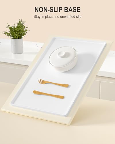 Silicone Art Mat for Crafts, 12" x 19" Waterproof Non-Slip Painting Mat - color: White, size: 12" x 19"