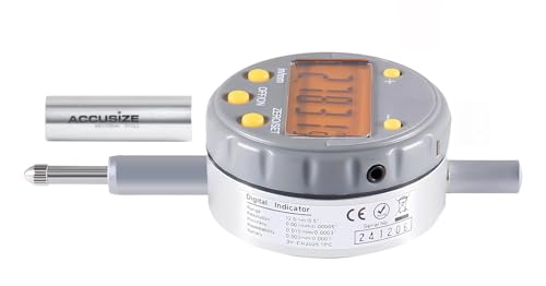 Accusize Digital Indicator 0-0.5 in Range, 0.00005 in Resolution