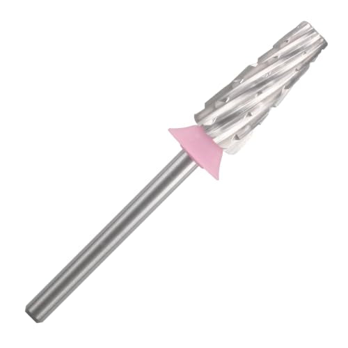 C & I 5 in 1 Nail Drill Bit for Nail Techs Remove Acrylic & Gel, 3XC - color: Pink