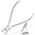 Eyeglass Cutting Pliers 5 Inch Eyeglasses Repairing Plier for Cutting Long Screws Plastic Rubber Plugs Eye Glasses Repair Cutter Plier with Professional Eyeglass Repair Screwdriver - size: H