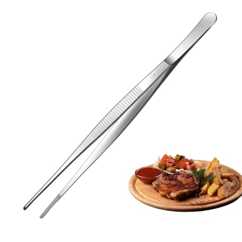 Aniso Long Tweezers, Stainless Steel, 12 Inches - size: 12 inches