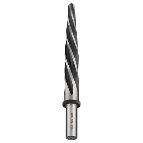 Rocaris 5/8" M2 HSS Taper Chucking Reamer Drill Bit - size: 5/8 in