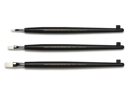 TAMIYA Modeling Brush HG II Flat Brush Xtra Small TAM87213 Paint Brushes