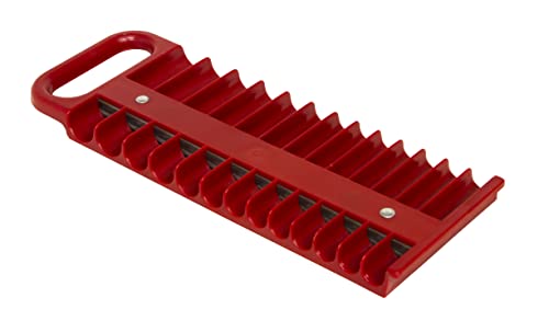 Lisle 40120 1/4” Magnetic Socket Holder Red - size: 1/4 Inch, style: Red 1/4" Magnetic Socket Holder