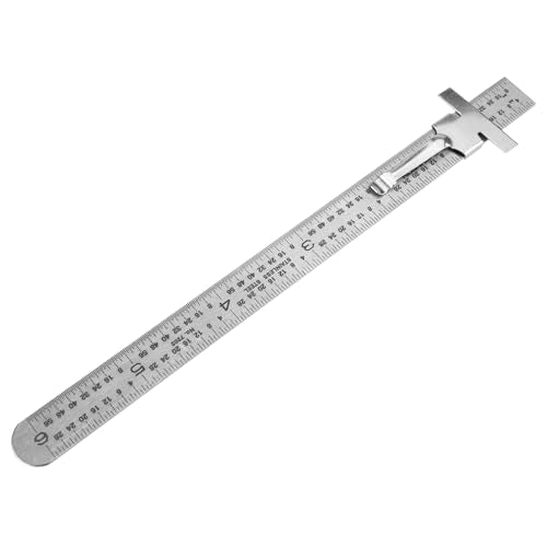 Performance Tool W5707 6 in. Stainless Steel Sliding Depth Gauge