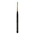Princeton Mini-Detailer Round Brush, Synthetic, Short Handle, Size 4, 1 Count - color: Black, size: 4